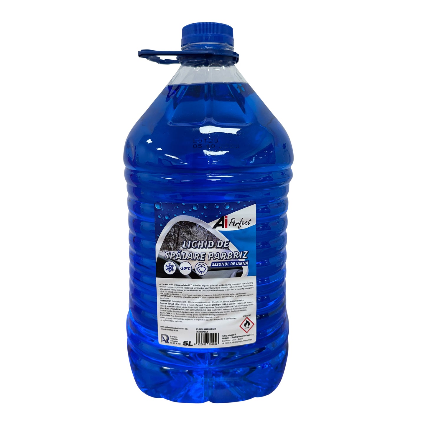 100AIPLPI520 Lichid spalare parbriz pentru iarna, -20^C AI Perfect, 5L