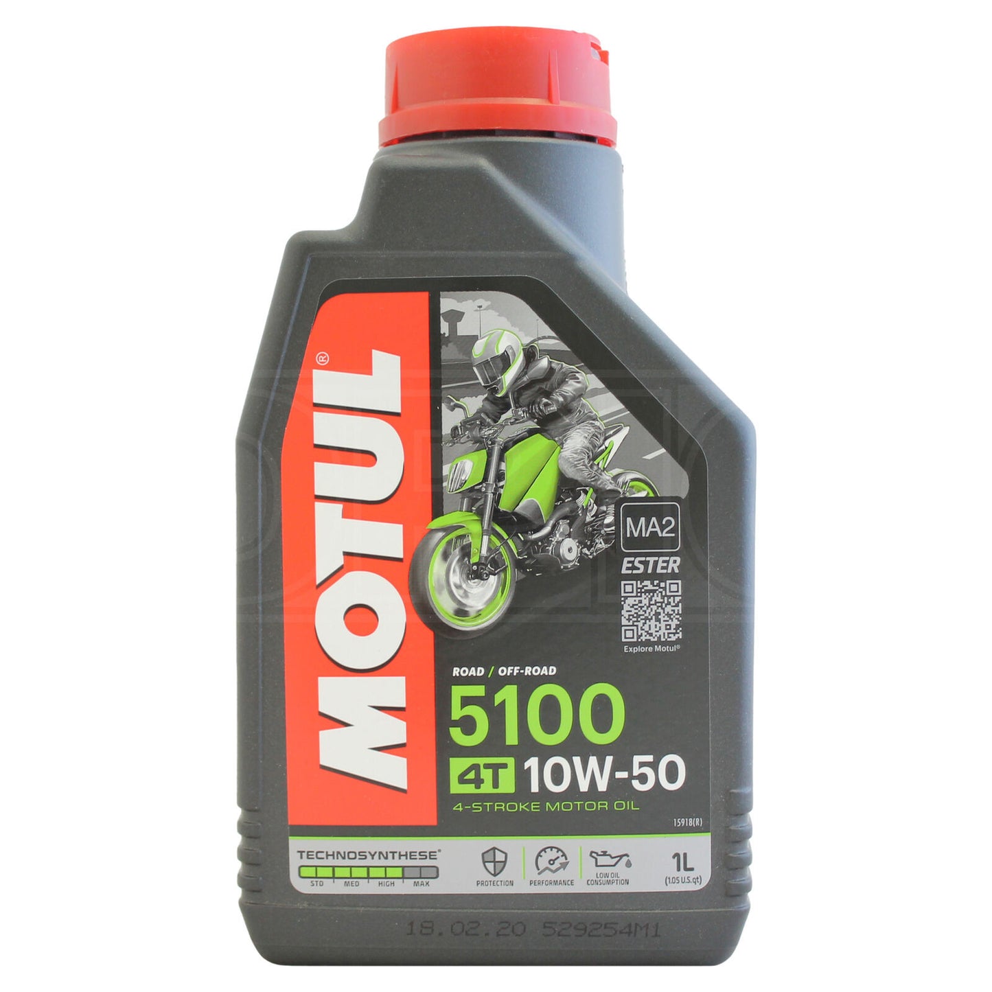 MOTUL 5100 10W50 4T 1L 104074
