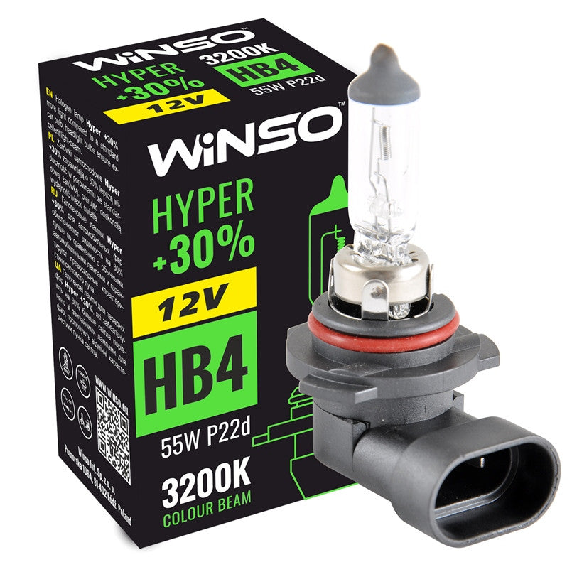 12V HB4 HYPER +30 55W P22D 712600