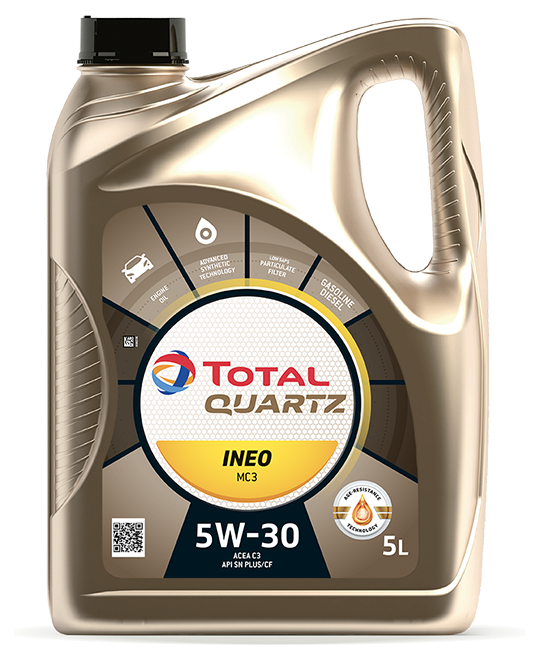 TOTAL QUARTZ INEO MC3 5W30 5L 157103