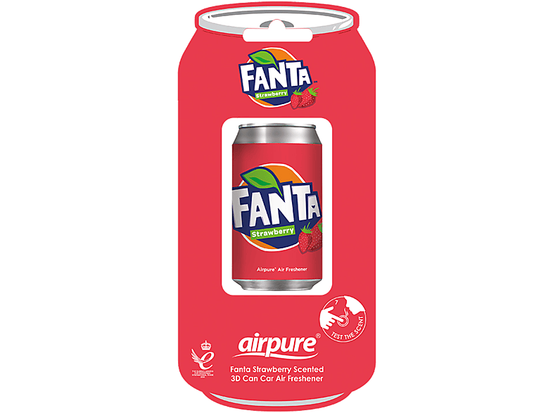 ODORIZANT AUTO AIRPURE FANTA STRAWBERY3D AP31114
