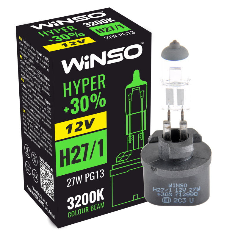 BEC HALOGEN 12V H27.1 HYPER 712880
