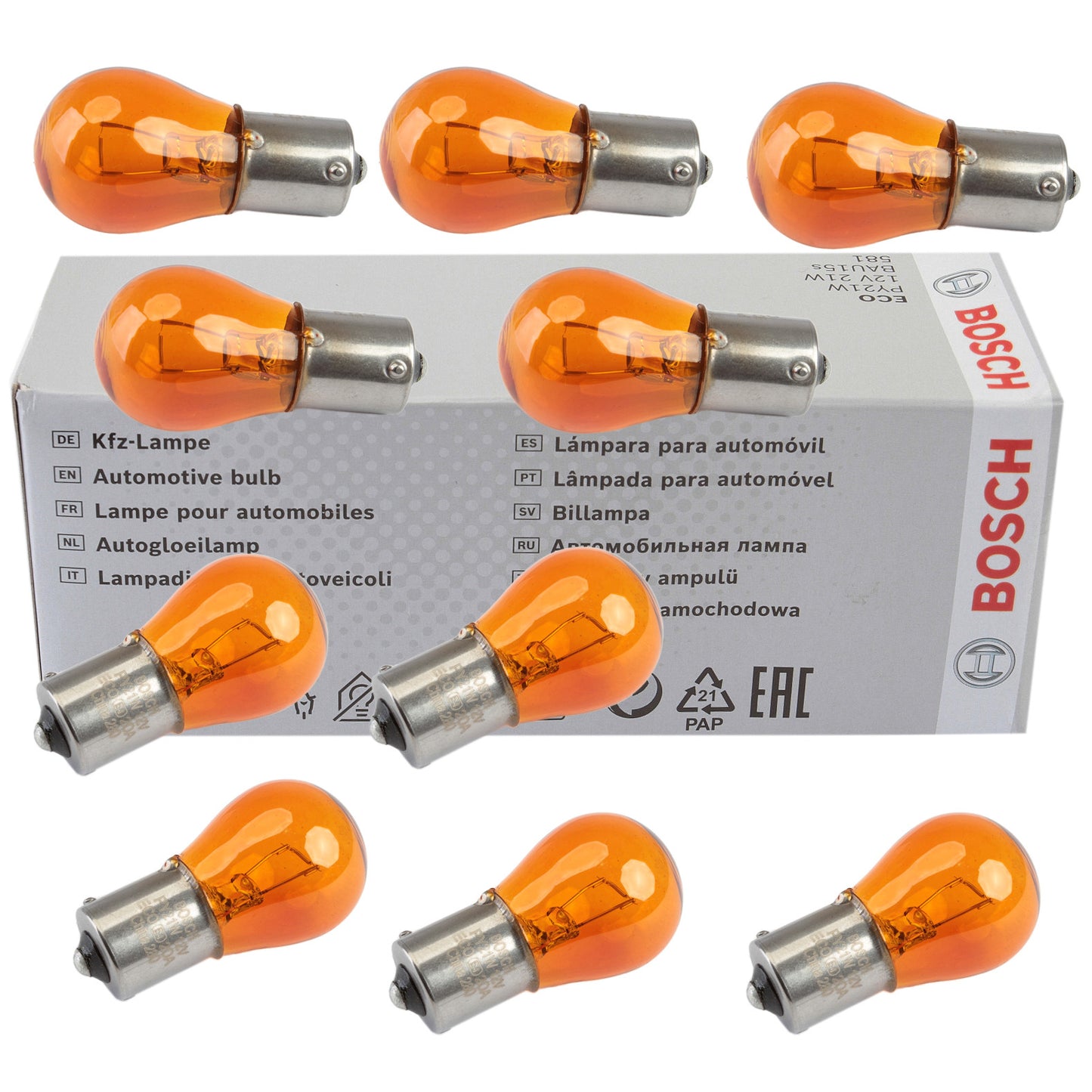 BEC PY21W 12V BAU15S ECO 1987302812