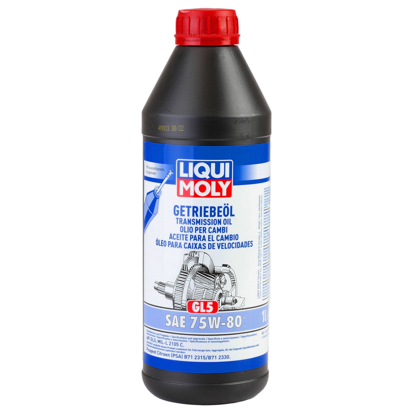 ULEI CUTIE VITEZA 75W80 1L 20463