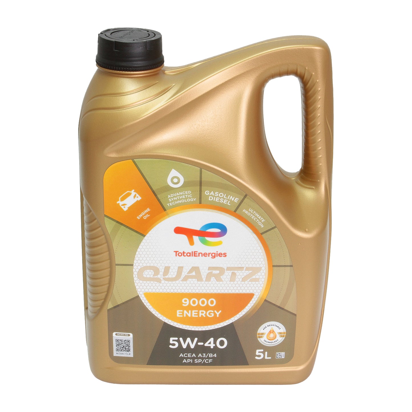 TOTAL QUARTZ ENERGY 9000 5W40 5L 353425