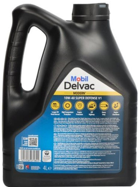 MOBIL DELVAC MODERN 10W40 SUPERD. V1 4L 157454