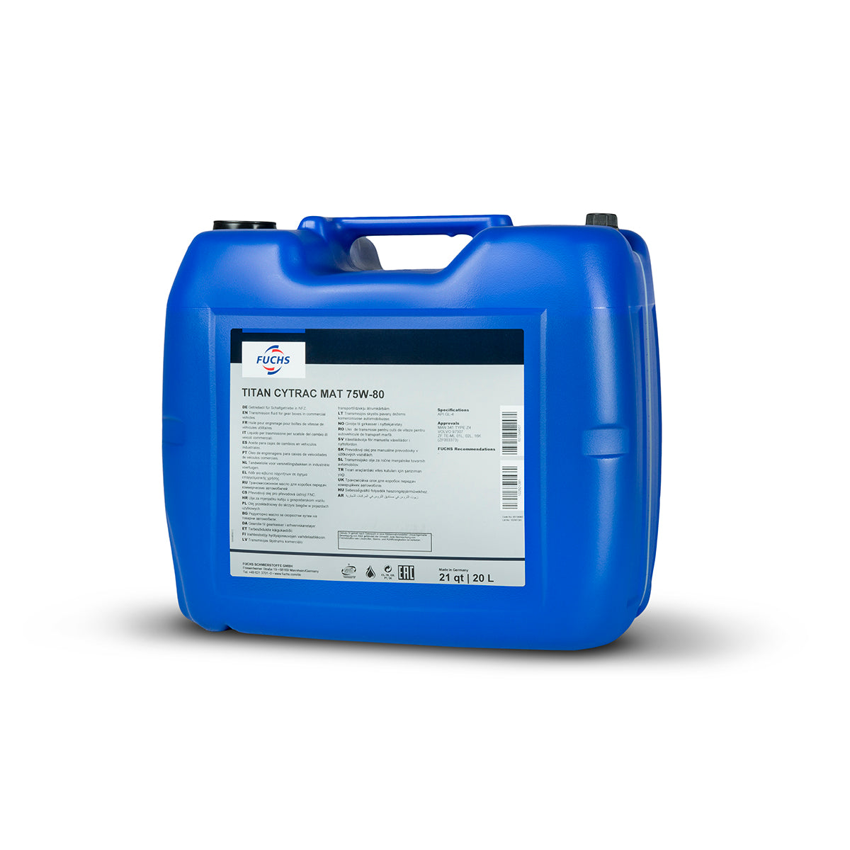 TITAN CYTRAC MAT 75W-80 20L 601349607