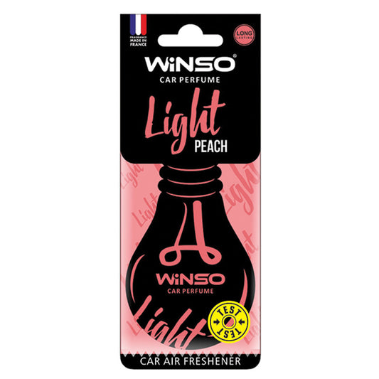 ODORIZANT AUTO WINSO LIGHT CARD PEACH 381180