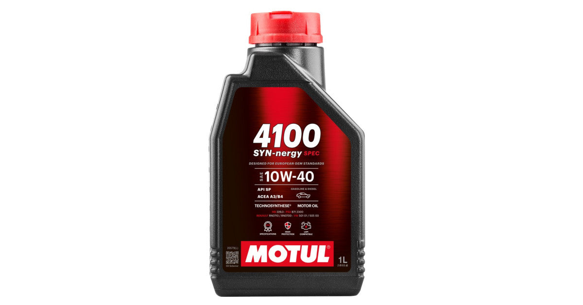 MOTUL 4100 SYN-ERGIE SPEC 10W40 1L 112890