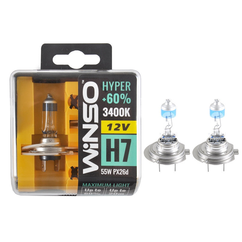 12V H7 HYPER +60 55W PX26D SET 712730