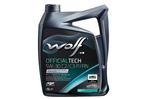 WOLF OFFICIALTECH 5W30 C2 C3 P RN 5L 1052550