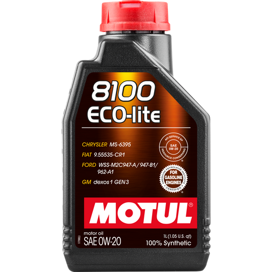MOTUL 8100 ECO-LITE 0W20 1L 108534