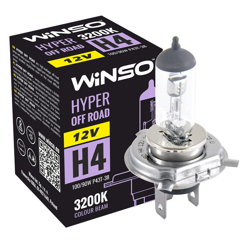 BEC HALOGEN WINSO HYPER OFF-ROAD H4 - 12 712410