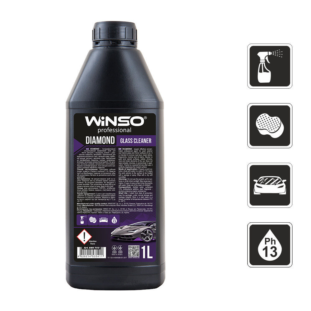 DIAMOND GLASS CLEANER 1 L 880750