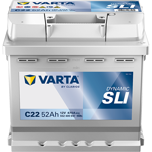 VARTA BLUE DYNAMIC 52 AH 5524000473132