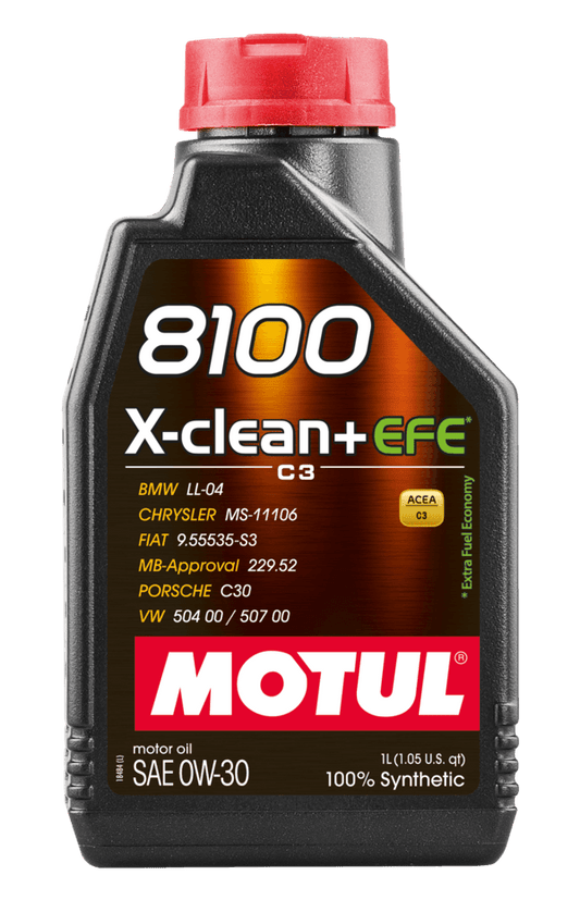 MOTUL 8100 X CLEAN  EFE 0W 30 1L 111657