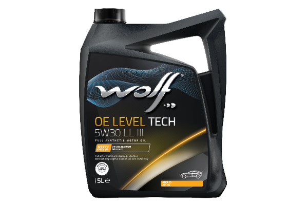 WOLF OE LEVEL TECH 5W30 LL III 5L 1043893