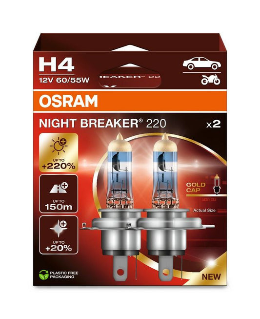 BEC H4 NIGHT BREAKER 220 DUO BOX 64193NB2202HB