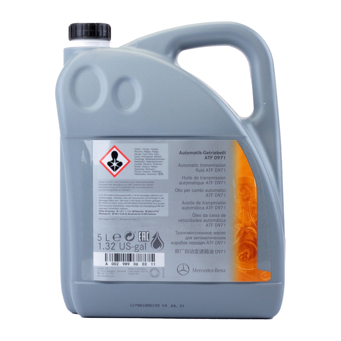 ULEI ATF (MB 236.17) 5L A002989060313