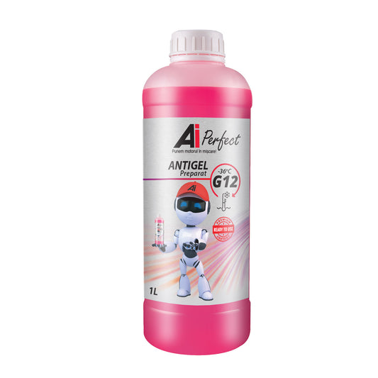 Antigel AiPerfect G12R, 1 litru -35 ^C gata pregatit pentru utilizare