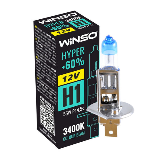 12V H1 HYPER +60 55W P145S 712120