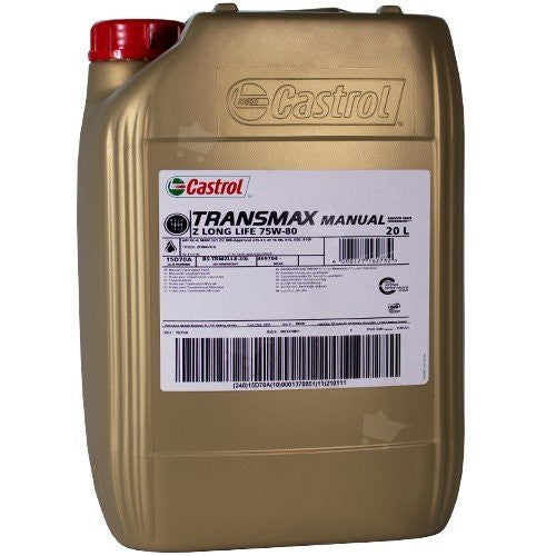 CASTROL TRANSMAX MAN Z LL 75W80 20L 15D713