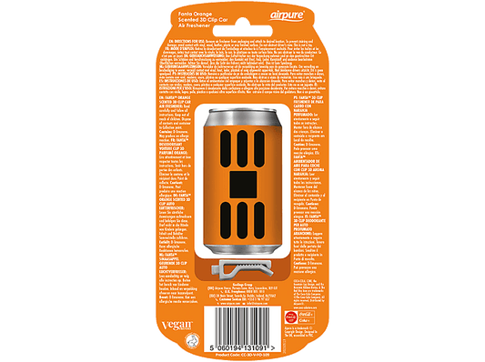 ODORIZANT AUTO AIRPURE FANTA ORANGE  3D AP31091