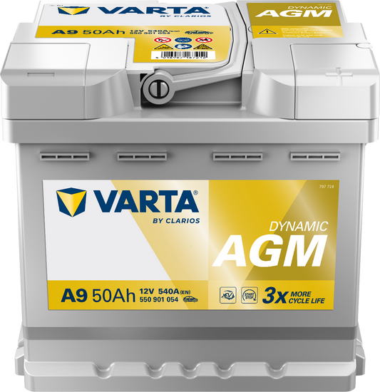 VARTA SILVER AGMXEV 50AH 550901054