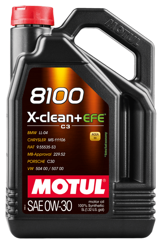 MOTUL 8100 X CLEAN EFE 0W 30 5L 111678
