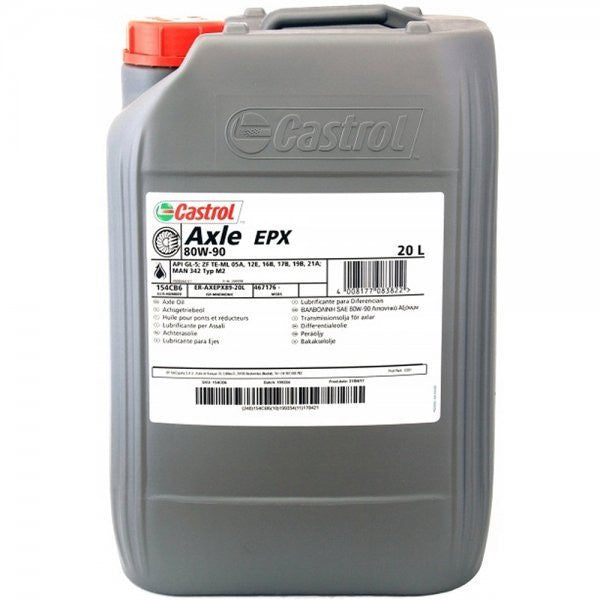 CASTROL TRANSMAX AXLE EPX 80W90 20L 15D76B