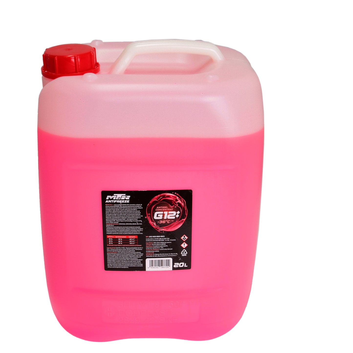 ANTIGEL CONCENTRAT ROSU MTR G12 ++ 20L 801600