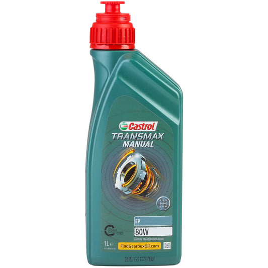 CASTROL TRANSMAX MANUAL EP 80W 1L 15F13C
