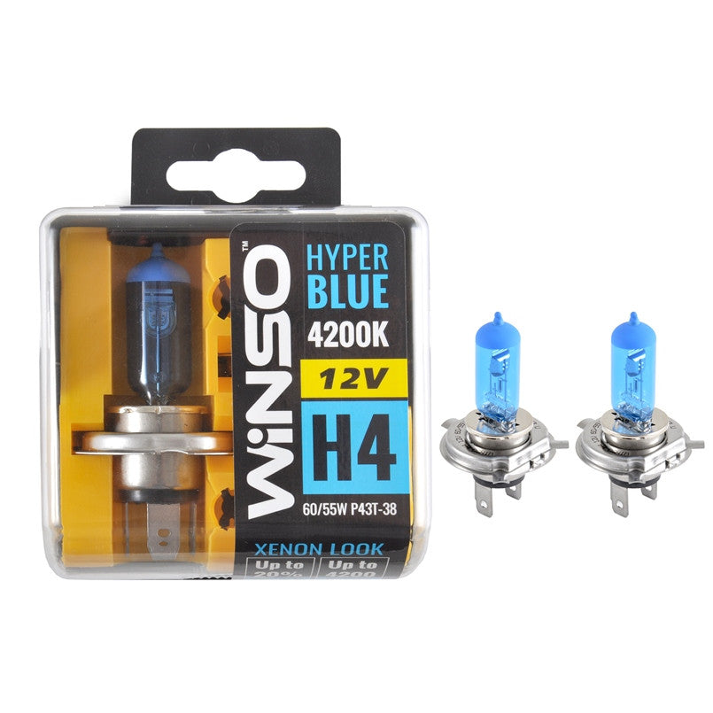12V H4 HYPER BLUE 4200K 60 55W P43T38 S 712450