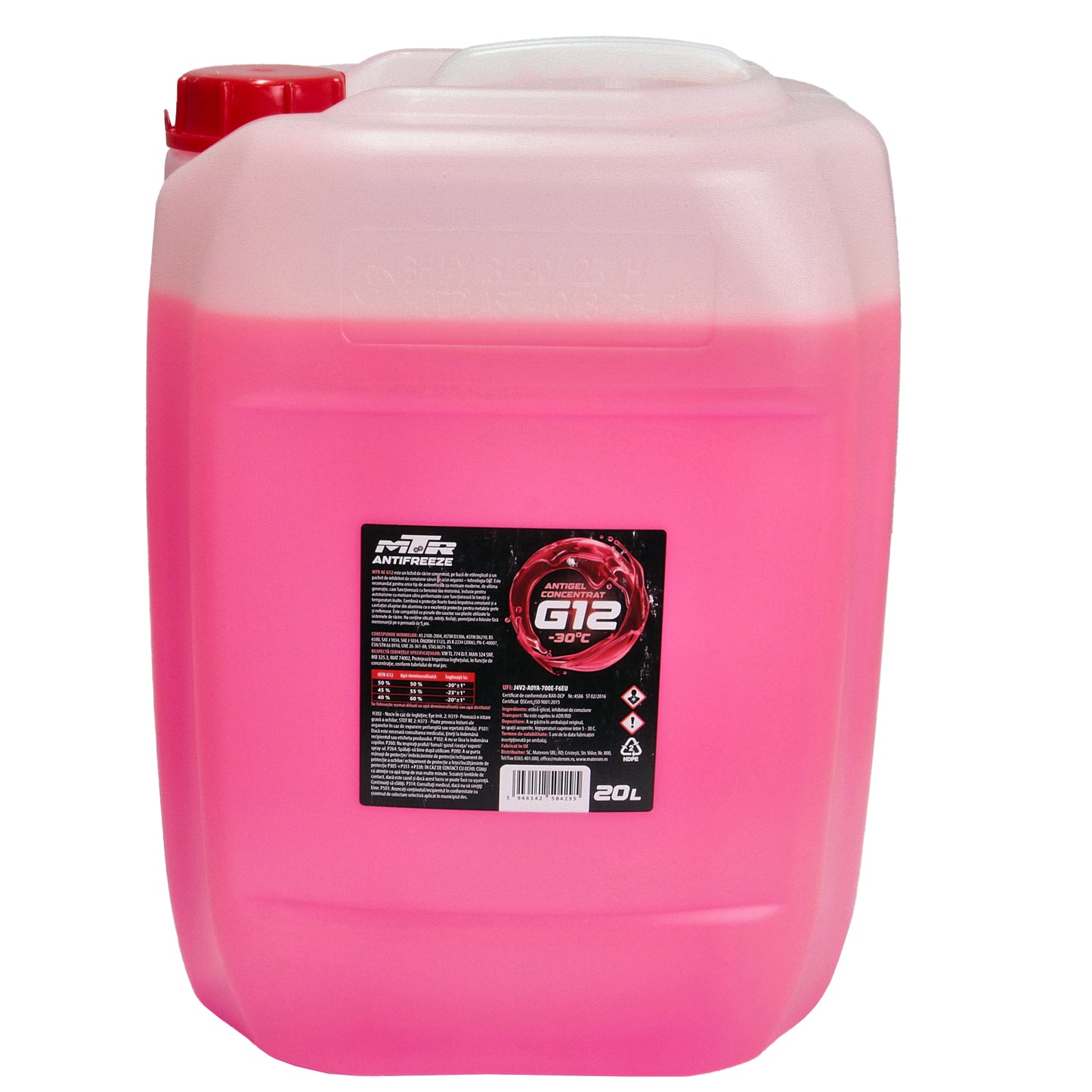 MTR ANTIGEL CONCENTRAT ROSU G12 20L 800924