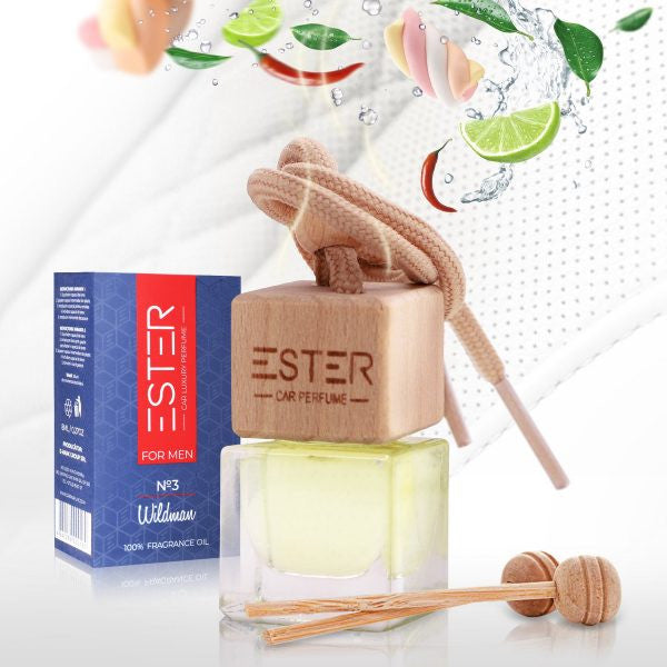 ESTER MEN ODORIZANT AUTO STICLUTA 8 ML EM03