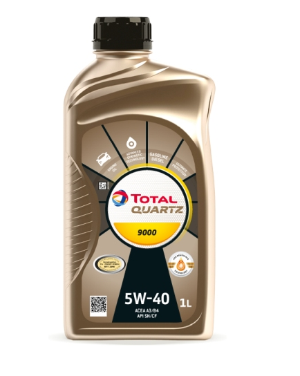 TOTAL QUARTZ 9000 5W40 1L 166243
