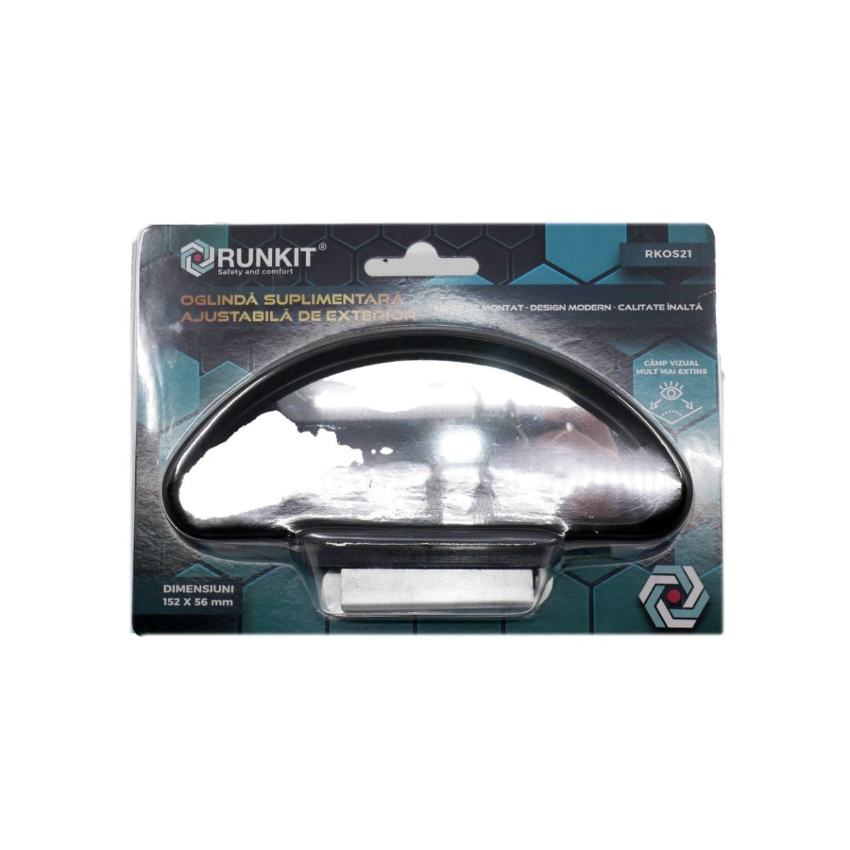 OGLINDA EXTERIOR SUPLIMENTARA SEMIOVALA RKOS21