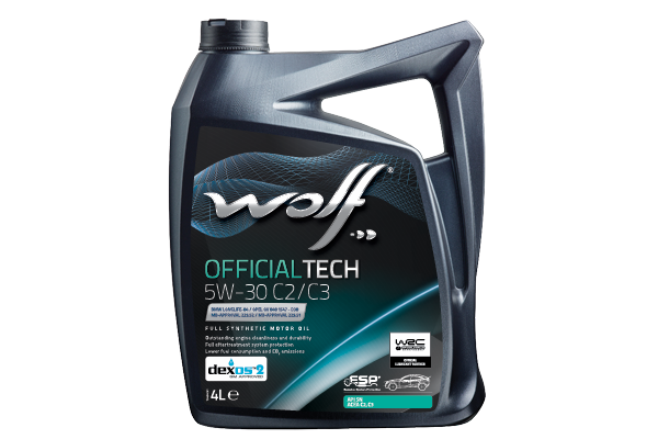 WOLF OFFICIALTECH 5W30 C2 C3 4L 1053105