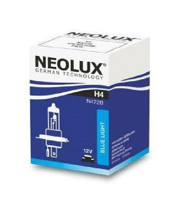 Bec Neolux H4 cu lumină albastră 12V 60 55W N472B
