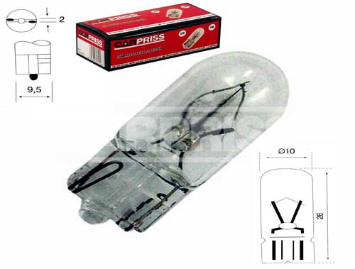 SET  10 BUC  BEC T10 12V 5W 79780272