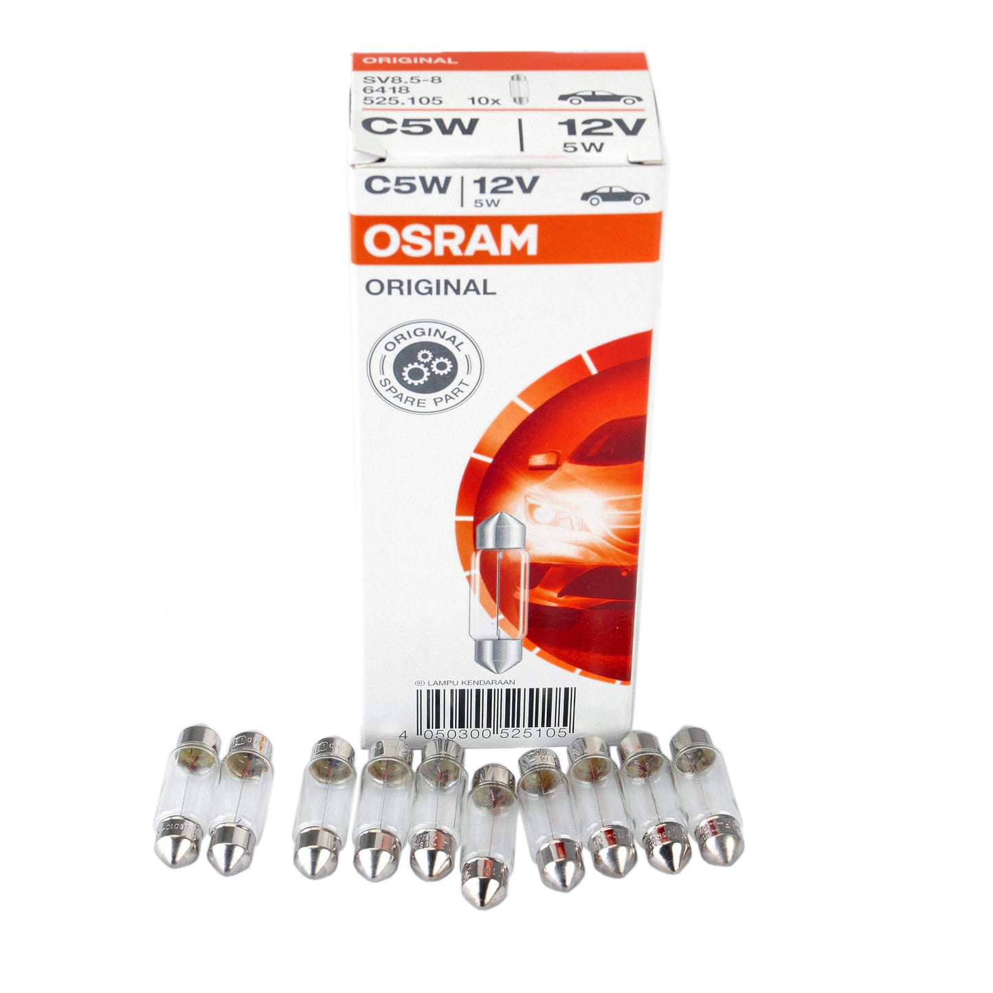 SOFFITTENLAMPE C5W 12V/5W 1275140