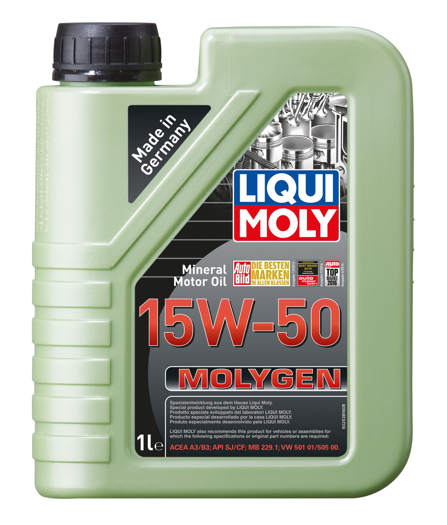 MOLYGEN 15W50 1L 2538