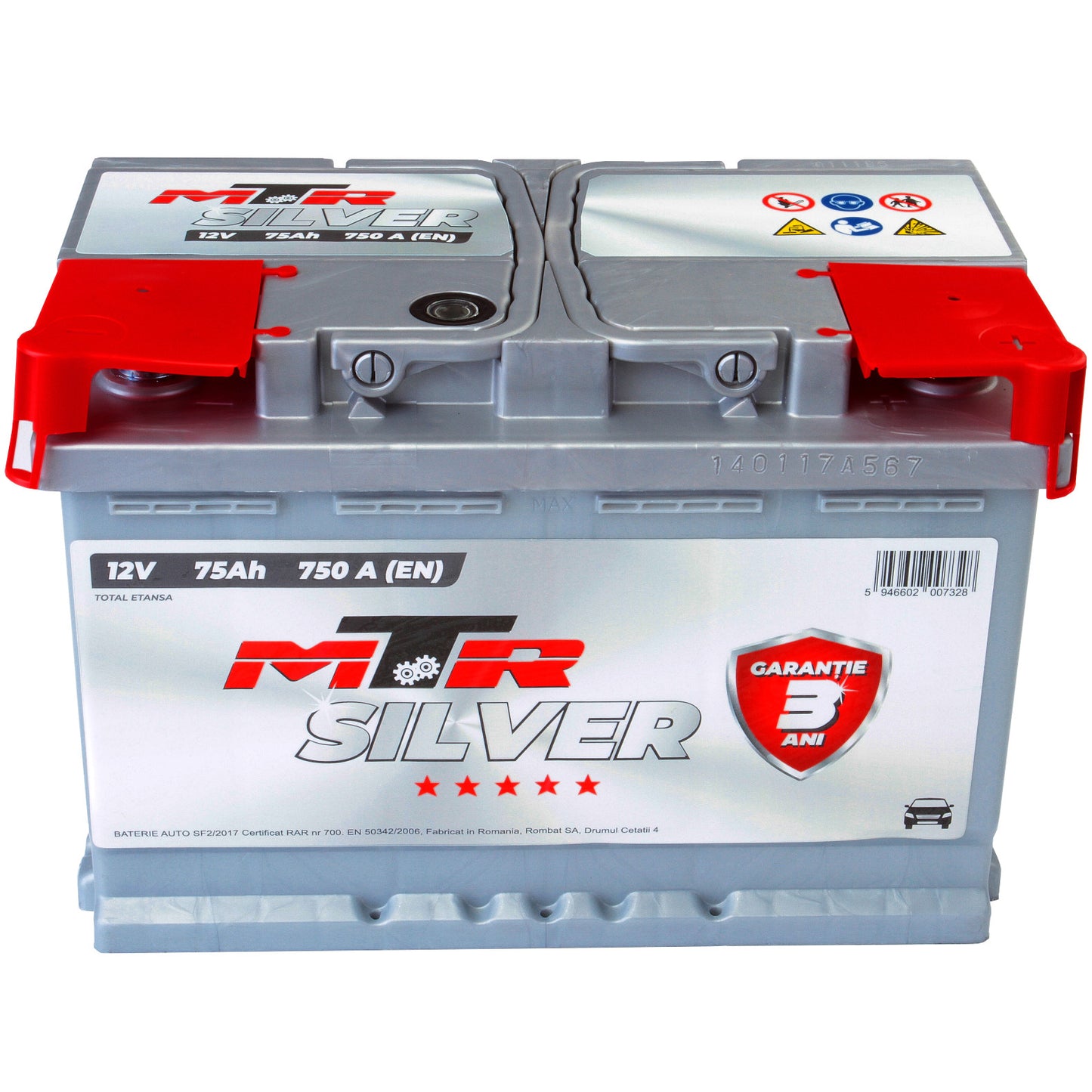 ACUMULATOR MTR SILVER 75 AH (A).750A 575002075