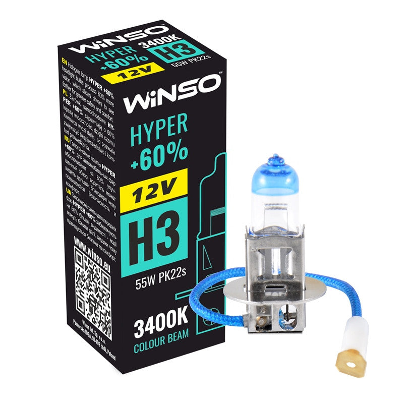 12V H3 HYPER +60 55W PK22S 712320