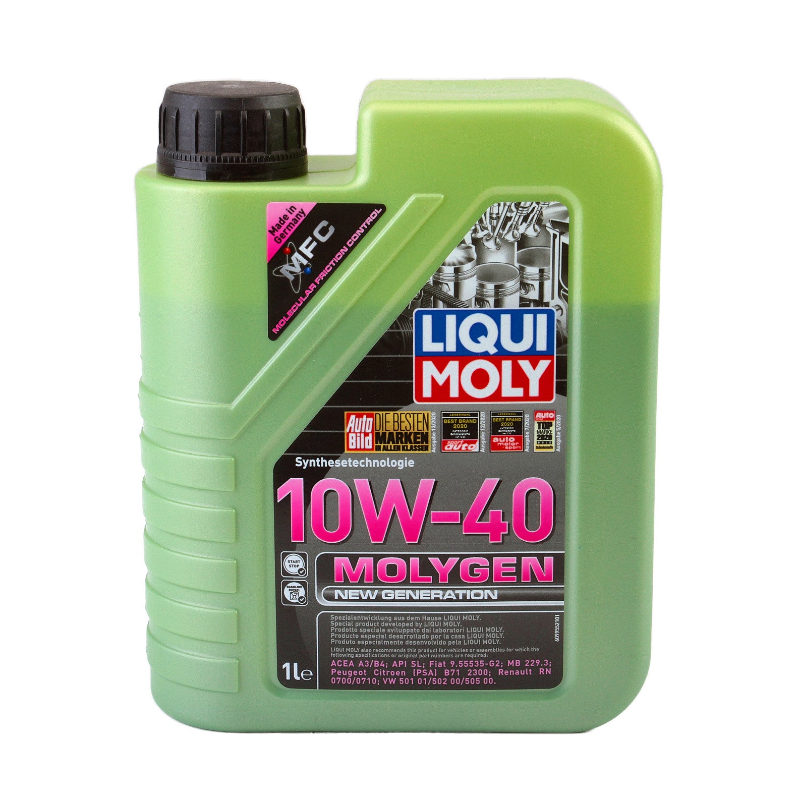 MOLYGEN NEW GENERAT.10W40 1L 9955