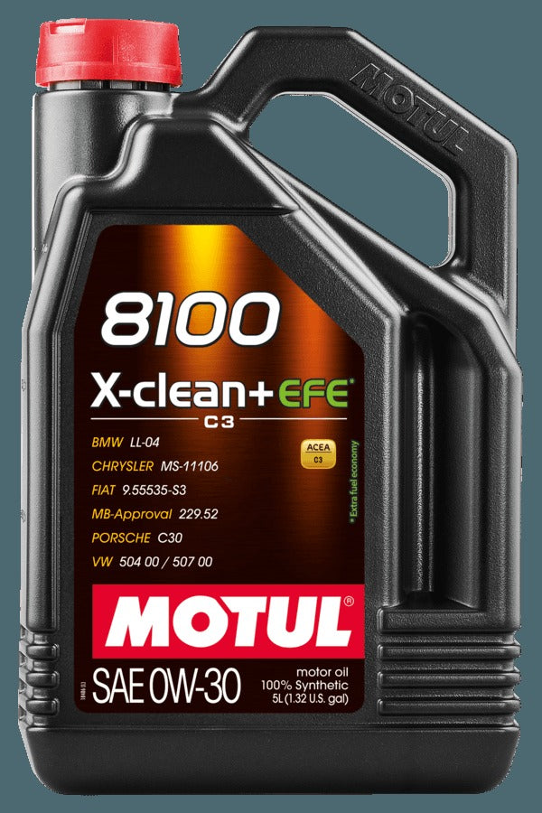 MOTUL 8100 X CLEAN EFE 0W 30 5L 111678