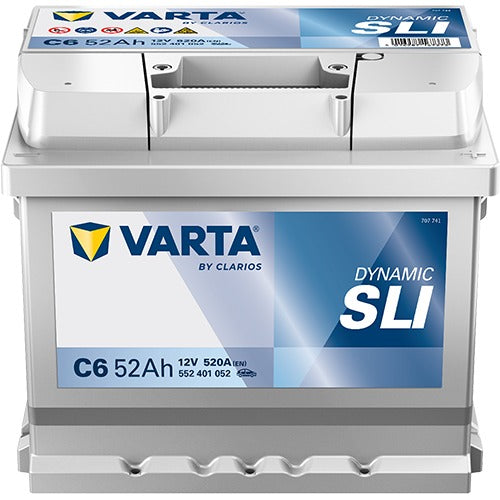 VARTA SILVER DYNAMIC 52 AH 5524010523162