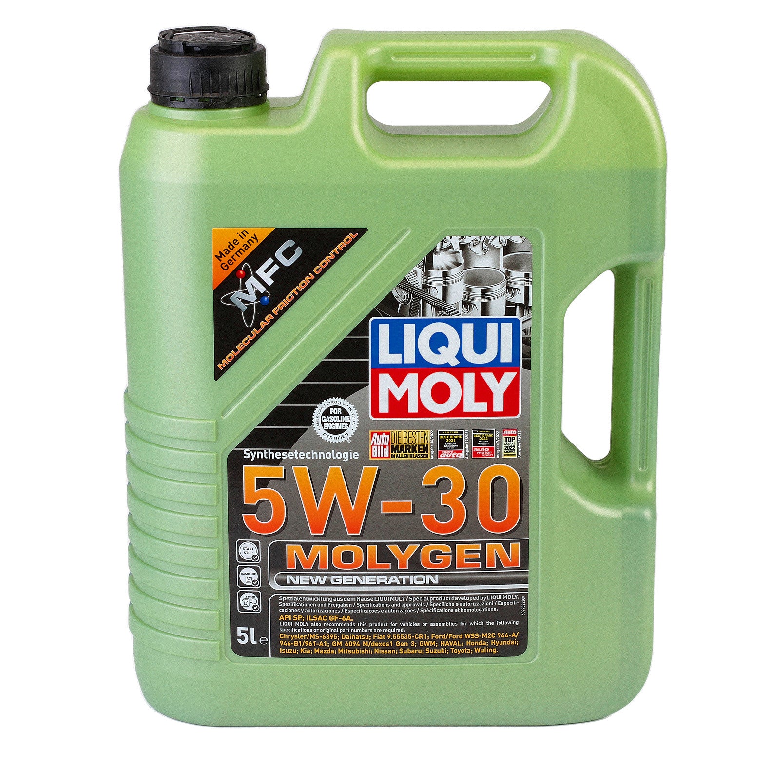 MOLYGEN NEW GENERATION 5W30 5L 9952