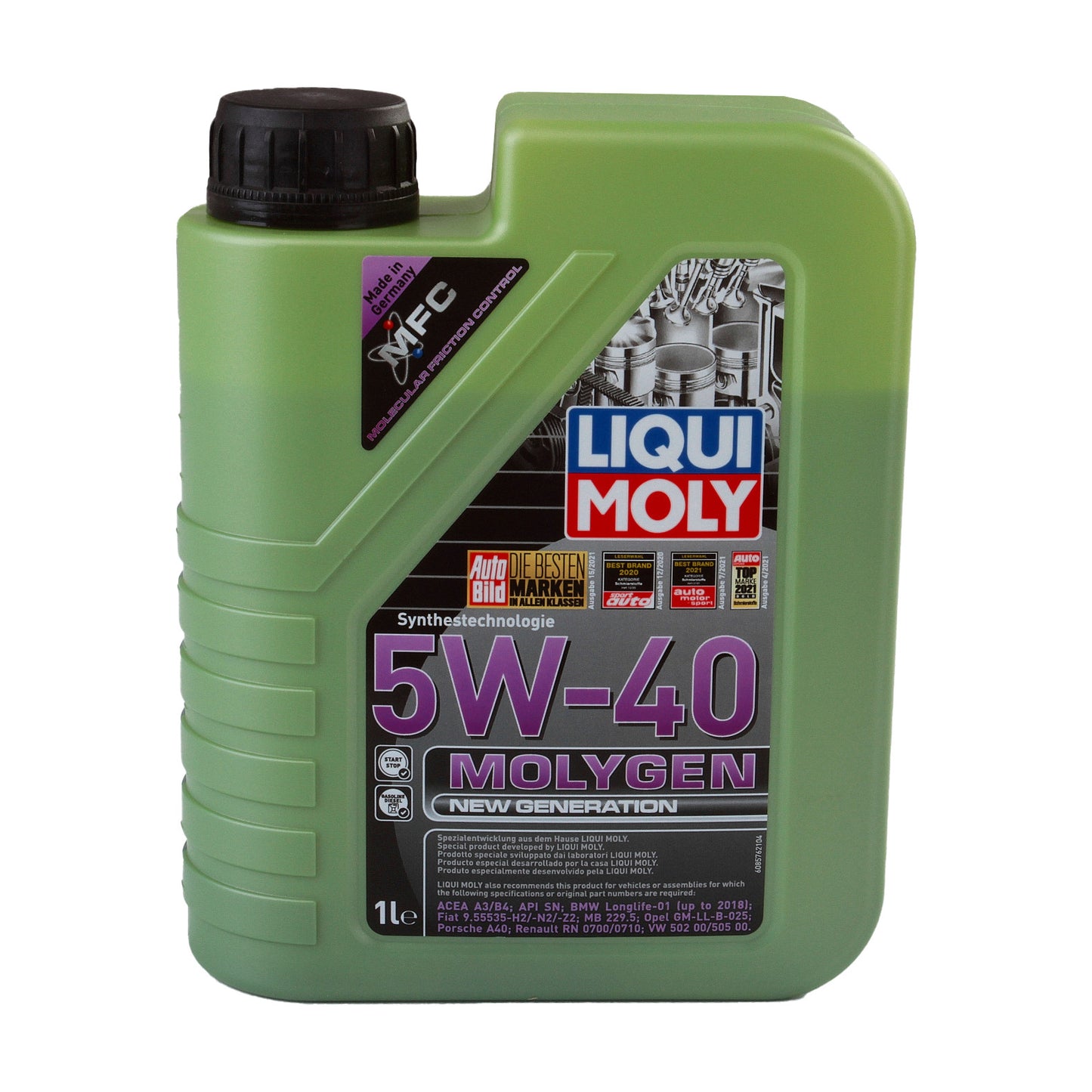 MOLYGEN NEW GENERATION 5W40 1L 8576