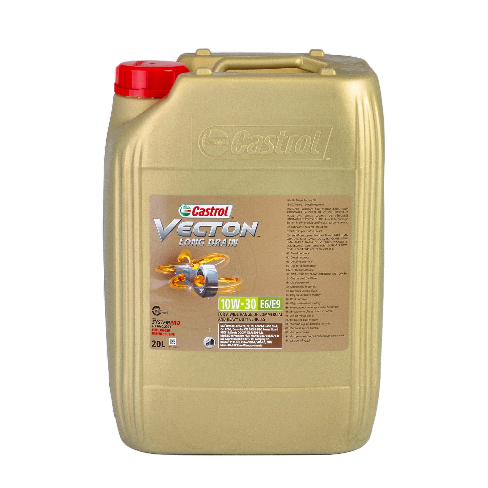 CASTROL VECTON LONG DRAIN 10W30 20L 15B383
